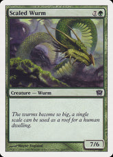 Serpente Terrestre Escamada / Scaled Wurm - Magic: The Gathering - MoxLand